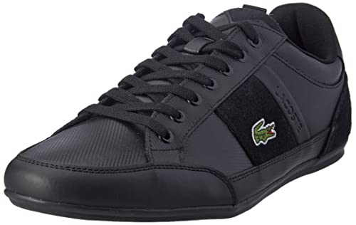 Lacoste, Sneakers,Half Shoes Hombre, Black, 42 EU