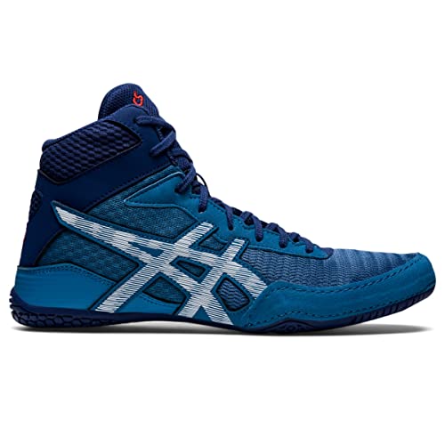 ASICS Zapatos de lucha libre Matcontrol 2 para hombre, Azure/Océano Profundo, 39 EU