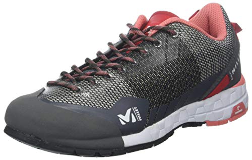 Millet LD AMURI, Walking Shoe Mujer, Tarmac/Hibiscus, 39 1/3 EU