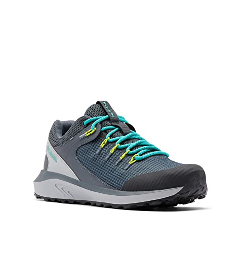 Columbia Trailstorm Waterproof, Zapatillas de Senderismo Mujer, Gris Graphite Dolphin, 38 EU