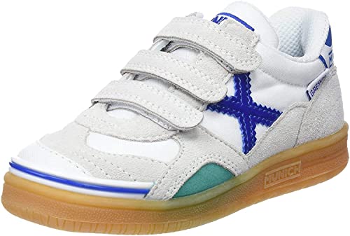 Munich Unisex niños Gresca Kid VCO S, Zapatillas, Blanco, 32 EU