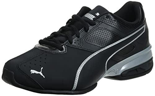 PUMA Tazon 6 Cross Trainer, Zapatillas Hombre, First Mile Negro Plata, 40 EU