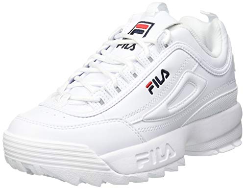 FILA Disruptor Teens, Zapatillas Unisex niños, Blanco, 37 EU