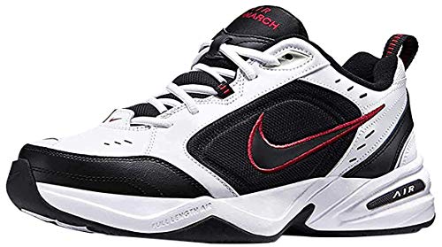 NIKE Air Monarch IV, Sneaker Hombre, Blanco Negro, 45 EU