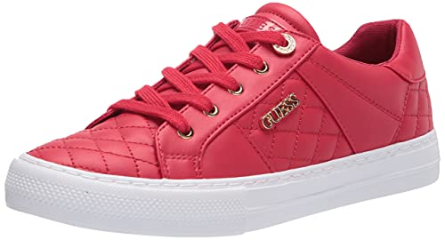GUESS Loven3, Zapatillas Mujer, Rojo, 38 EU (7.5M US)