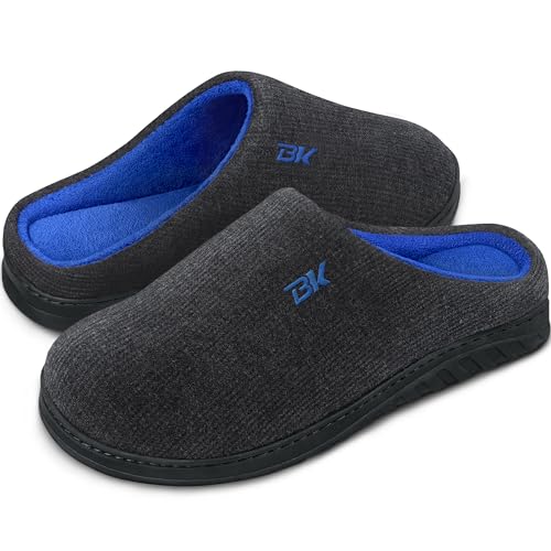 BERGMAN KELLY Zapatillas para Hombre - Bicolor Algodón/Spandex - Antideslizante Interior/Exterior Zapatillas para Hombre - Colección Ranger