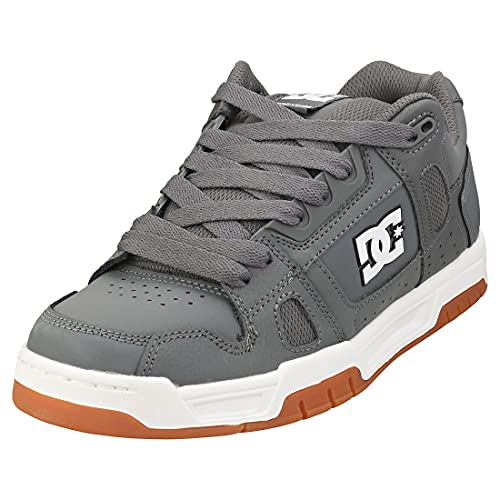 DC Shoes Stag, Zapatillas Hombre, Grey Gum, 41 EU