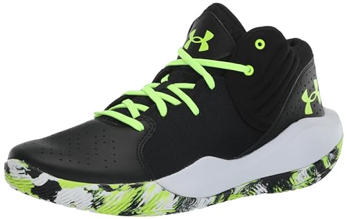 Under Armour Zapatillas de Baloncesto Unisex UA Jet '21, Corte Performancence Adulto, Negro, 45 EU