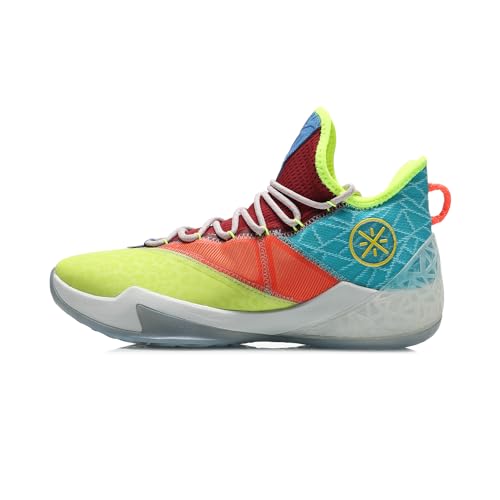 Li-Ning Zapatillas de baloncesto Wade Fission 4 Way of Wade Wow lite, carbón, 39 EU, ABPQ025