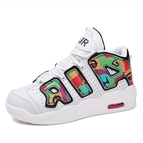 Zapatillas de Deporte para Hombre Air Uptempo Deportivas para Hombre Moda Zapatos de Baloncesto Caminar Casuales Tenis Zapatos Fitness