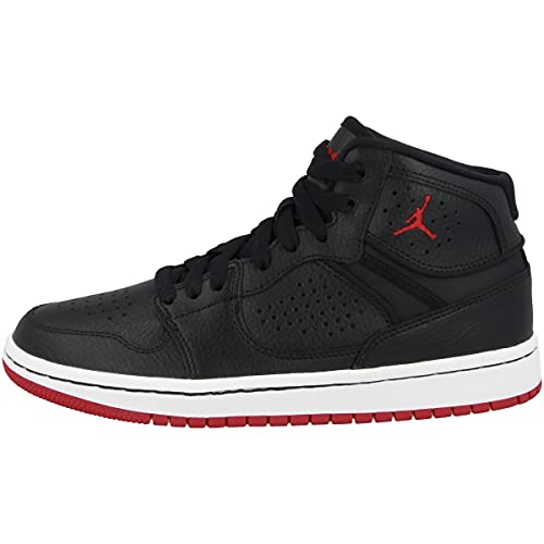Nike Jordan Access, Zapatos de Baloncesto Hombre, Multicolor (Black/Gym Red/White 001), 44 EU