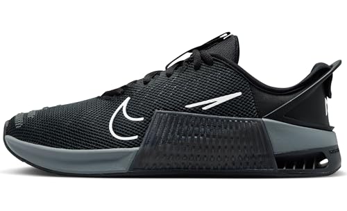 NIKE M Metcon 9 FLYEASE, Sneaker Hombre, Black/White-Anthracite-Smoke Grey, 41 EU