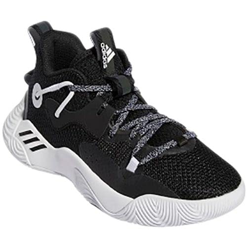 Adidas Harden Stepback 3 J, Zapatillas Unisex Adulto, NEGBÁS/FTWBLA/NEGBÁS, 39 1/3 EU