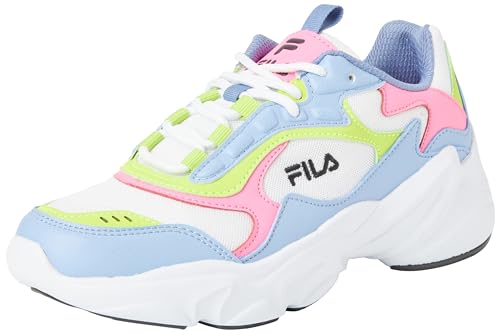 FILA Collene Cb Wmn, Zapatillas Mujer, White Kentucky Blue, 40 EU