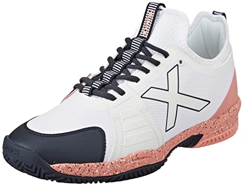 Munich Unisex adulto Oxygen Padel Zapatillas, Blanco 27, 41 EU