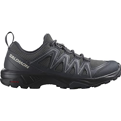 Salomon X Braze Zapatillas de Senderismo para Actividades al Aire Libre para Mujer, Básicos para el senderismo, Diseño deportivo, Uso versátil, Pewter, 39 1/3