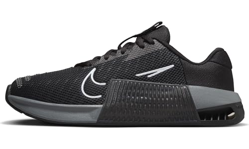 NIKE W Metcon 9, Sneaker Mujer, Black/White-Anthracite-Smoke Grey, 40 EU