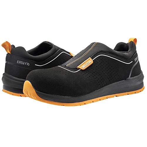 Bellota 72352B44S1P - Zapatos de Seguridad de Hombre y Mujer Industry Easy (Talla 44) de Microfibra con Neopreno Transpirable y Suela Extra Cómoda