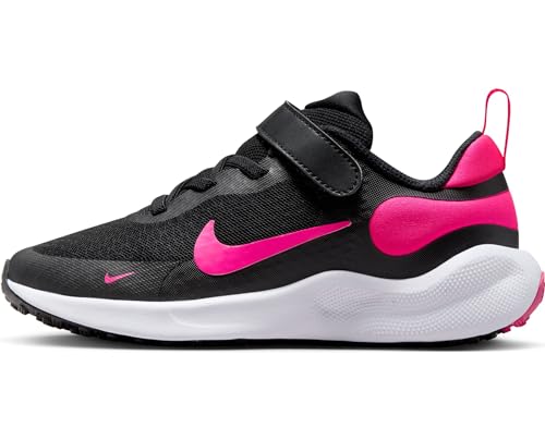 Nike Revolution 7 (PSV), Sneaker, Black Hyper Pink White, 28 EU