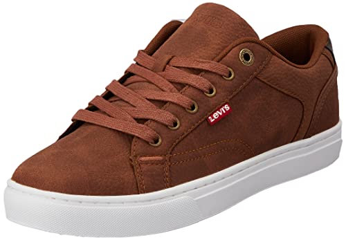 Levi's Courtright, Zapatillas Hombre, Marrón (Brown), 45 Eu