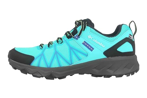 Columbia PEAKFREAK II OUTDRY WATERPROOF Zapatillas De Senderismo Y Trekking impermeables Mujer , Azul (Bright Aqua x Tippet), 39 EU