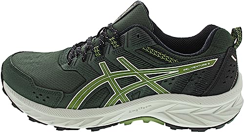 Asics Zapatillas de Running para Adultos Gel-Venture 9 Rain Hombre Verde Oscuro, Correr, 42.5 EU