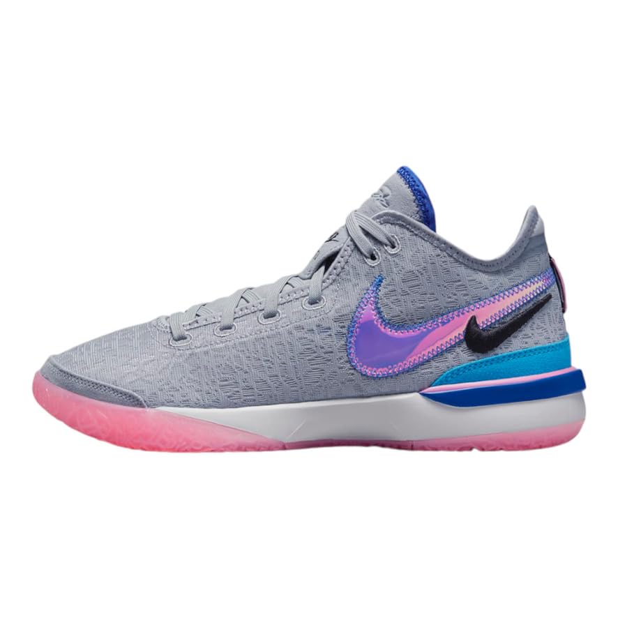 Nike Lebron Xx - Zapatos para hombre, Wolf Grey/Pink Spell, 46 EU
