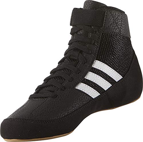 adidas HVC K, Zapatos de Boxeo Unisex Adulto, Negro (Schwarz Schwarz), 38 EU